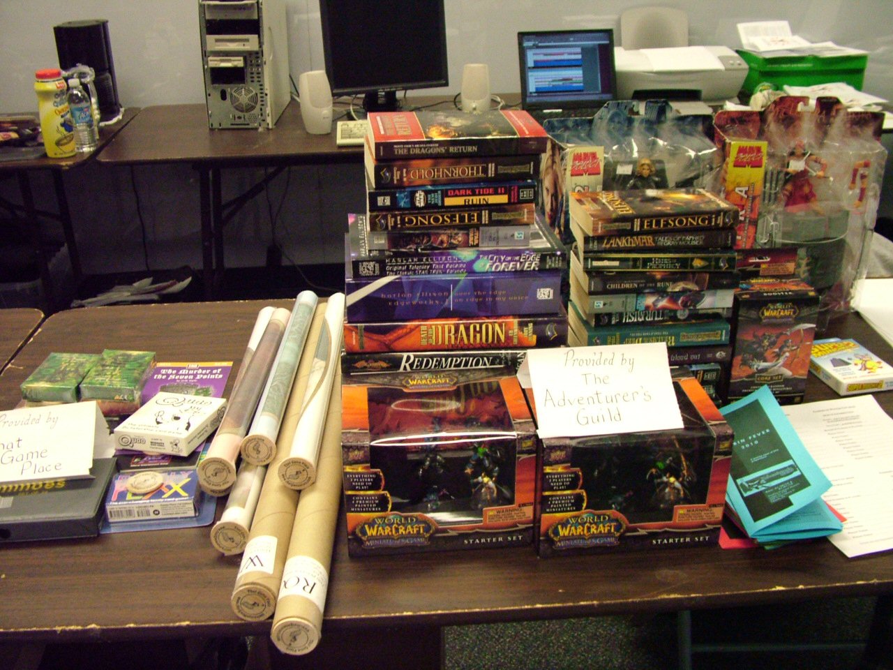 Some of the Door Prizes Donated
