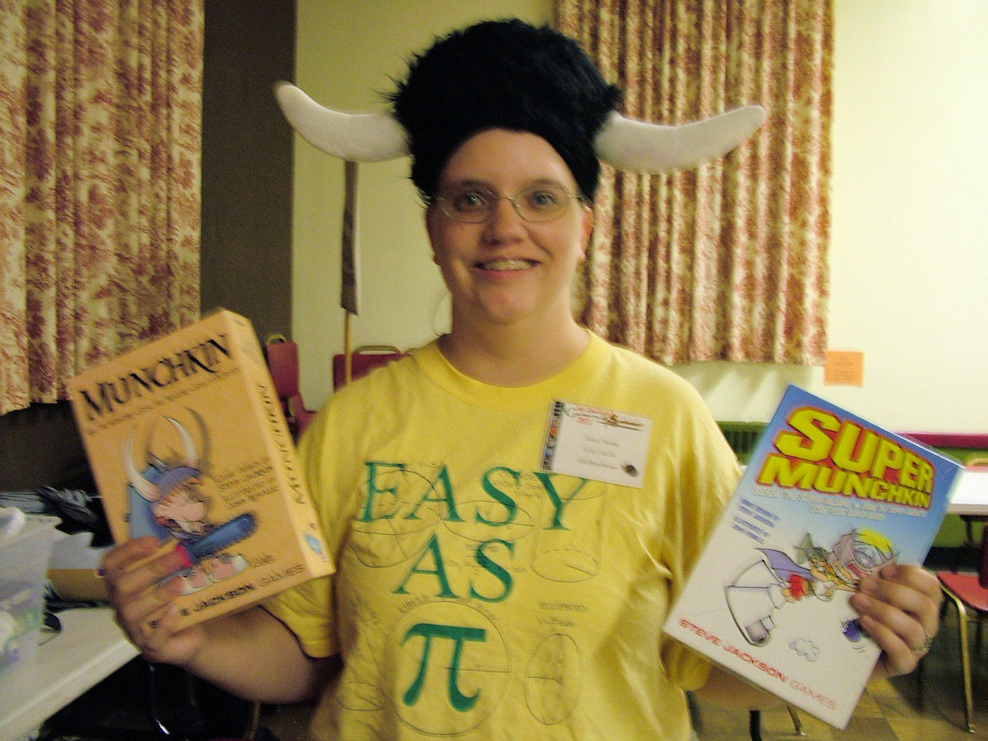 Ercia ready to run some Munchkins!