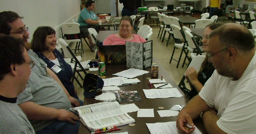 Jasmine running D&D 4th edition!