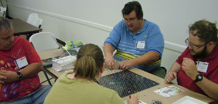 Paul Running one of multiple demo sessions!
