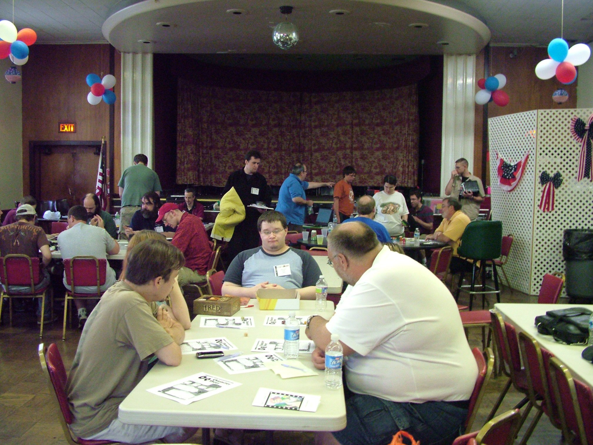 Diehard OG players late Sunday evening.